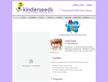 Tablet Screenshot of kinderseeds.com